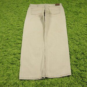 Vintage Lee Regular Fit Denim Jeans Tan Wash Color
